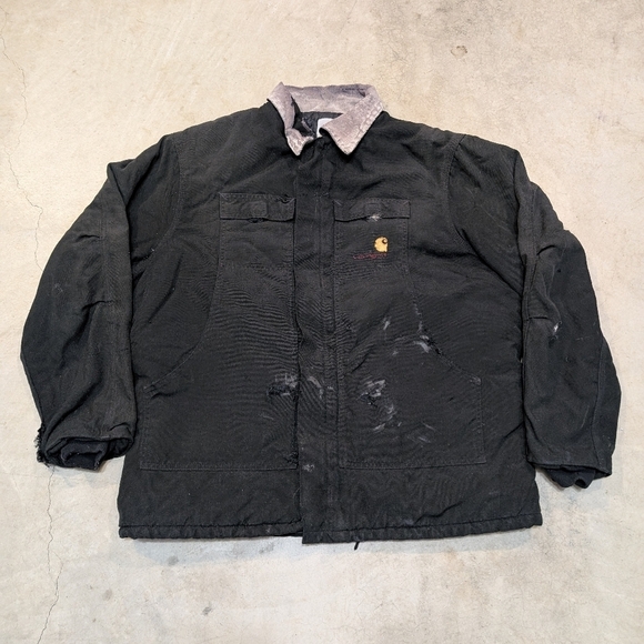 Carhartt Other - VTG Carhartt Quilt Lined Jacket Mens XL-2XL ? Faded Flaws